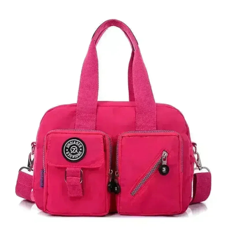 Waterproof Nylon Adjustable Crossbody Bag