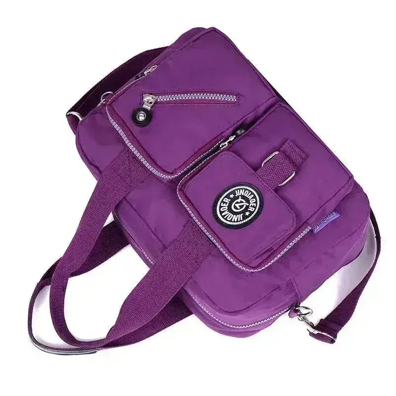 Waterproof Nylon Adjustable Crossbody Bag