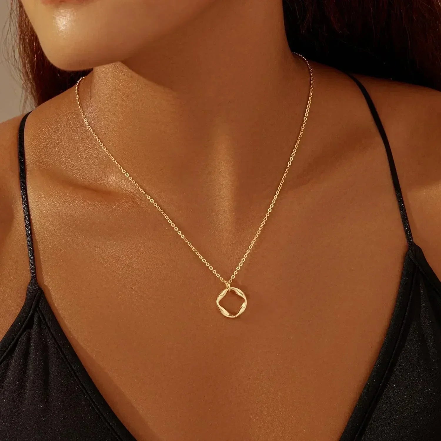 Layered Gold Necklaces for Women- 14K Gold Silver Plated