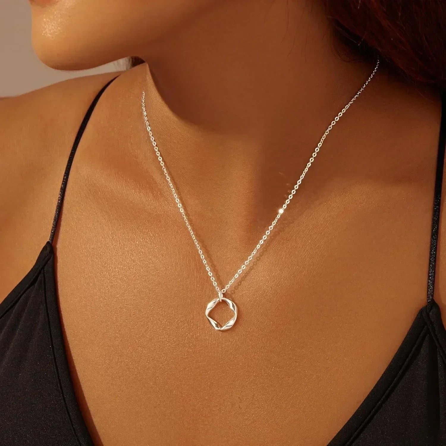 Layered Gold Necklaces for Women- 14K Gold Silver Plated