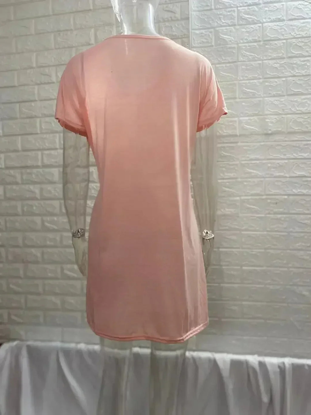 Lace-Up Waist A-Line Mini Dress