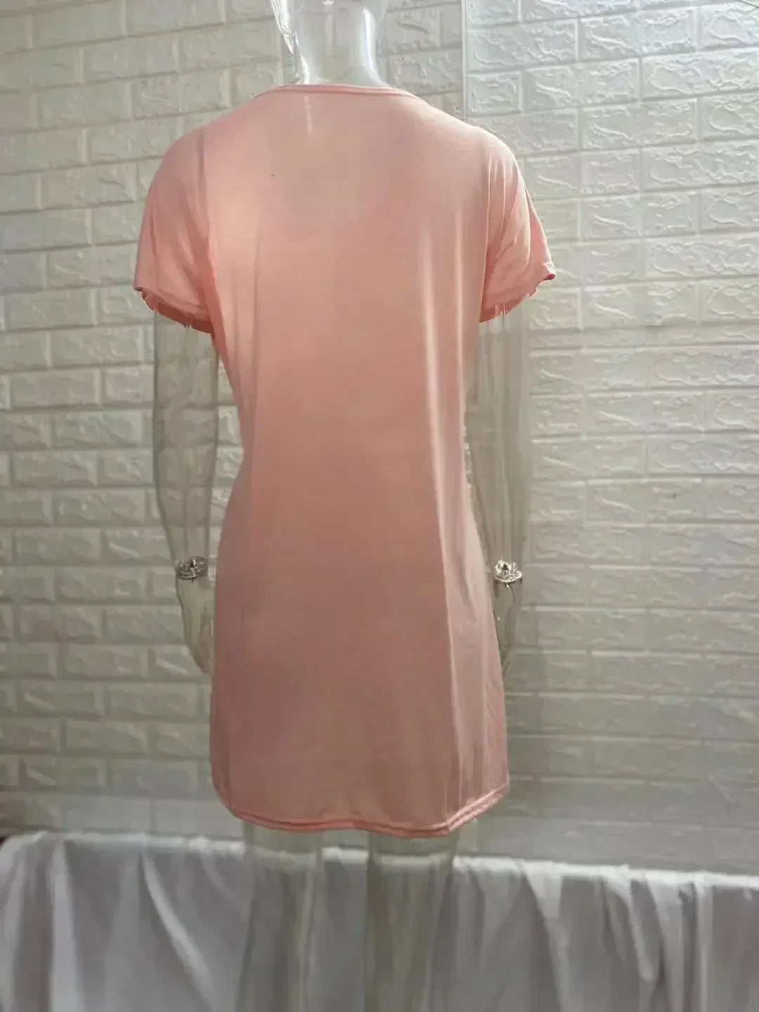 Lace-Up Waist A-Line Mini Dress